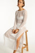 Sea Level Surf Mesh Long Dress